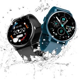 ZL02 Smart Horloge Dames Fitness Tracker Armband Waterdichte Sport Smartwatch Mannen Hartslag Monitor Horloges voor iOS Android