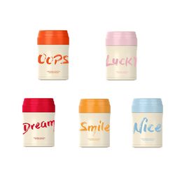 ZL0453 MUGS 500 ml Thermos Cup draagbare vacuüm isolatie roestvrij staal verdikte stoofpot pot pot pot pot Jar fles reis koffiedranken sapbekers