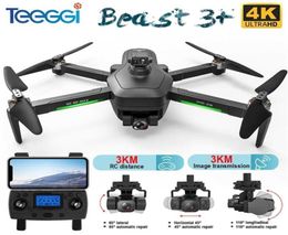 ZLL SG906 MAX DRONE 4K CAME PROFESIONAL HD avec 3axis Gimbal Max1 3KM RC RC Pliable Nadcopter sans balais 2111025205094