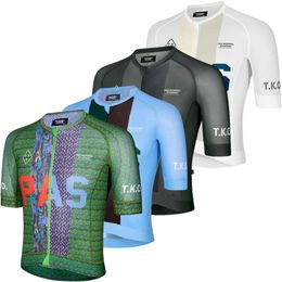 ZMS9 T-shirts masculins Odziez Rowerowa Meska Mens Cycling Shoes Denemark Pro Team Summer Summer Sleeve Jersey Replica MTB Cycle Shirt