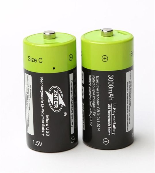 Znter L 15V 3000mAh Interface USB Batters de lithium rechargeable Type C Micro Batteries 2PCS A219866768
