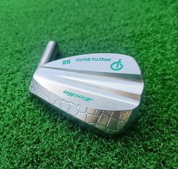 Zodia Proto Golf Wedge Carbon Steel S20C Club 2001 Volledige CNC Only Head 48505254565860 Optioneel Ang 240402