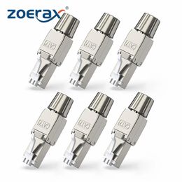 Zoerax Cat8 Cat7 Cat6A RJ45 Connecteur Connecteur Sans outil STOCKET BLIDED STHERNET TERMINATION POUR LE Câble Ethernet SFTP en vrac solide 240430