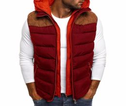 Zogaa 2019 Mannen Herfst Winter Jassen Dikke Vesten Man Mouwloze Jassen Mannelijke Warme CottonPadded Vest Mannen Gilet Veste Hommes8090023