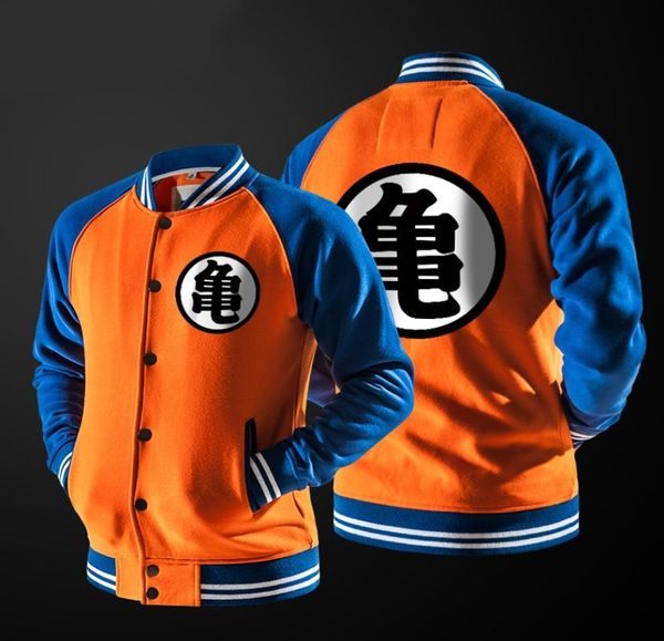 ZOGAA Anime Goku veste universitaire automne décontracté sweat manteau à capuche veste marque Baseball Jacket5319887