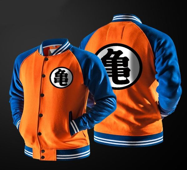 ZOGAA Anime Goku veste universitaire automne décontracté sweat manteau à capuche veste marque Baseball Jacket7387267