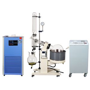 ZOBKD Lab Supplies 20L Laboratorium EX Rotary-verdamper Set met vacuümpomp, vacuümcontroller en 30/30 chiller 110v / 220V