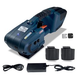 Zoibkd Supply Electric Baling Tool JD13/16 met 4000 mAh mobiele batterij voor 1/2-5/8 inch brede PP/PET-tape