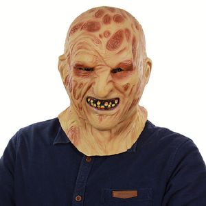 Masque facial Zombie d'horreur, masque facial pourri d'halloween, masques de peau féroces, masques effrayants d'halloween