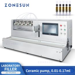 ZONESUN Machine de remplissage automatique Plongeur en céramique Pumper Mini Flow Reagent Assay Kit Laboratoire Équipement d'inspection standard ZS-YTCPD5