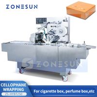 Machine de conditionnement automatique à flux horizontal ZONESUN Emballage et scellage BOPP pour cartons de produits en boîte ZS-BT250