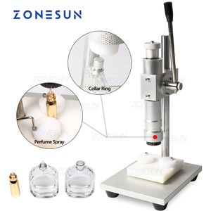 ZONESUN – Machine à sertir manuelle, capsuleuse de parfum, collier métallique, presse, Machine de capsulage, sertisseuse par pulvérisation, joints ZS-TYG2