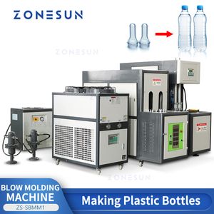 ZONESUN Bouteilles en plastique faisant la machine de soufflage par étirage Équipement industriel Récipients en plastique creux pour boissons Production de cosmétiques ZS-SBMM1