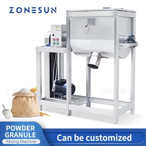 ZONESUN ZS-BM200 mélangeur de granulés de poudre sèche farine molle Grain grande capacité réservoir équipement de Production usine de fabrication
