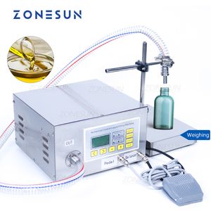 Zonesun ZS-GP631 Vul- en weegmachine Semi Automatische Single Head Smeer Etheri Essentiële oliewielpomp Filer