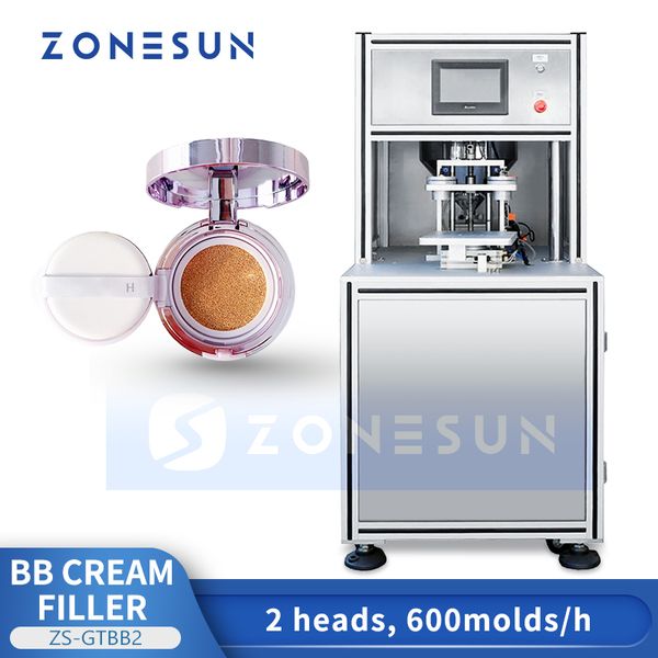 ZONESUN ZS-GTBB2 BB Crème Machine De Remplissage Beauté Baume Remplisseur CC Crème Lotion Cosmétiques Maquillage Beauté Produit Équipement