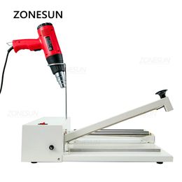 Zonesun ZS-MSCS1 Sellado de sellado Corte Máquina de reducción Película Bolsas de plástico Herramienta de empaquetado Pistola Pistola Portable