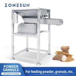 Zonesun ZS-VF50 Granule Vibrerend Voedingsmachine Elektromagnetische automatische poederbonendeeltjes Productielijn Productielijn