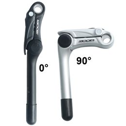 Zoom Fixed Gear Mtb City Bike Goose Neck Quill STEM RISER 22,2 25,4 mm Fork Release rapide QR Ajuster le vélo A-HEAD STEM