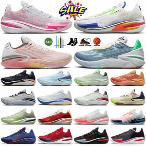 Zoom Gt Cut 2 Cuts 1 Basketbalschoenen voor heren Dames Ghost Black Hyper Pink Crimson Team USA Think Zwart Wit Cutsneakers Sport sneaker trainers 05vm#