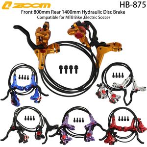 Zoom HB875 Hydraulic Bicycle Brake Mountain Bike Disc Front 800 mmRear 1400mm Accessoires 240529