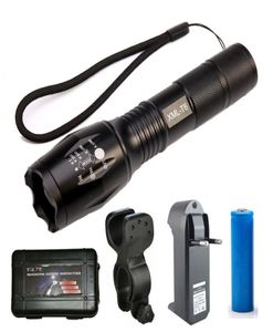 Zoom Mini T6 LED TACTIQUE TORCH TORCH 3000 LUMENS IMPHERPOR 5 MODES MODE BILLE LUMIÈRE LETURE RECHARGÉable 18650 Chargeur Bike Lampe 6338802