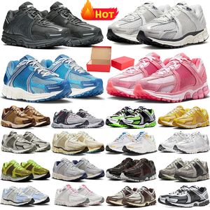 2024 zoom Vomero 5 atlético para hombre zapatos para correr vasto gris antracita amarillo ocre para hombre mujeres vomero chaussure plano peltre panda negro entrenadores al aire libre zapatilla de deporte 36-46