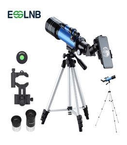 Zoom en el espacio monocular al aire libre telescopio astronómico con alcance de manchas de trípode portátil 70 telescopio4678291