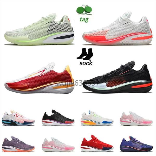 Zooms G.T Cuts zooms Nuevo diseñador de zapatillas de baloncesto para hombres, mujeres Ghost Black Hyper Crimson Team USA Think Pink Black White zapatillas de deporte para hombre para mujer zapatillas deportivas 36-46