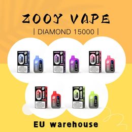 Zooy Diamond 15000puffs cigarette électronique jetable - bouffée, vape jetable, bobine en filet