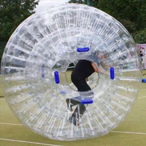 Bolas Zorb para hámster humano, aptas para caminar por tierra o Zorbing hidroacuático con arnés opcional, 2,5 m, 3m