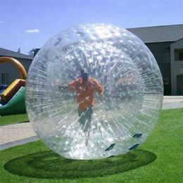 Zorbbal Menselijke hamsterballen Opblaasbaar voor landlopen of Hydro Water Zorbing-spellen met optioneel harnas 2,5 m 3m329M