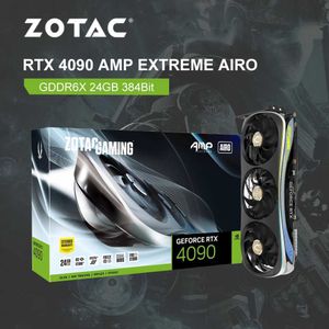 ZOTAC nouvelle carte graphique RTX 4090 RTX4090 GDDR6X NVIDIA GPU 4nm 24GB 384Bit 12Pin carte vidéo Gamer RGB 2235Mhz placa de vidéo