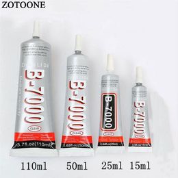 ZOTOONE 1 PC force industrielle Super adhésif liquide clair B-7000 colle bricolage coque de téléphone artisanat perles bijoux strass D13310