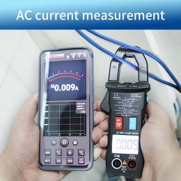 Zoyi ZT-5BQ Bluetooth Blamp Multimètre Multimètre Digital Courant des pinces Ampérométrique AC / DC Voltmètre Ammeter Auto Range Tester