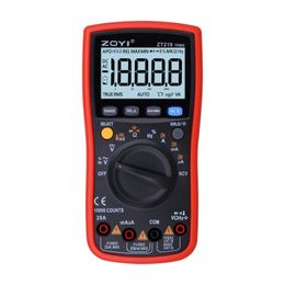 ZOYI19999 woord ZT219 digitale multimeter met hoge precisie en automatisch bereik. 4½ True RMS digitale multimeter