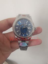 ZP Heren Mechanisch Automatisch Horloge Super Clone ETA.9001 M326934-0003 42MM Perfecte restauratie Waterdicht Saffier Designer Horloge