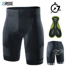 ZRSE Men Mountain Road Road Vêtements Gel Pad cyclisme Shorts Lycra Male Femmes Été Vêtements de vélo Enduro Downhill240417