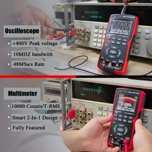 ZT-702S digitale multimeter oscilloscoop professionele elektricien tester voltmeter stroom Hz Cap ohm meter handheld oscilloscoop