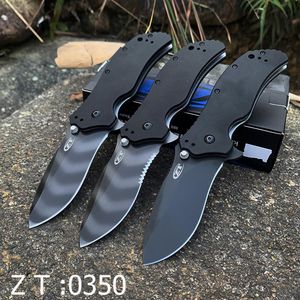 ZT0350 Zero Tolerance Mes S30V Blade G10 Staal Snelle Opening Lagersysteem Zakmes Tactische Jachtmessen Camping Multi 295w