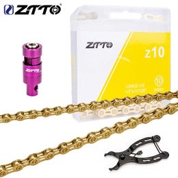 ZTTO 10Speed ​​Bicycle Chain MTB 10 Speed ​​Mountain Road Bike Chains Cutter en Master Missing Link Connect Install Tool 0210