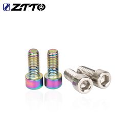 ZTTO 2PCS 10PCS MTB ROAD VOODE BOUTE CAGE CAGE CAPOBLES COBLOTS VIS DE POLLE HEX