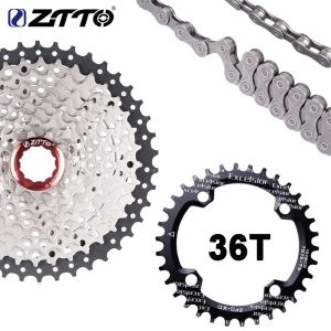 ZTTO MTB 10 VITESSE 11-42T 40T Cassette Sprocket 10Speed 10s Free Well 10V K7 Range pour M780 M590 M6000