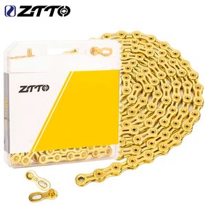 ZTTO MTB 11 Speed ​​Bicycle Chain 8 9 10 12s Mountain Road Tates Road-Speed ​​avec liaison magique manquant Connecter 231221