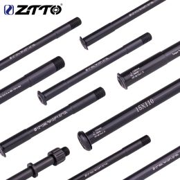 ZTTO MTB 12 mm 15 mm à travers l'essieu arbre de vélo de vélos Buélectroque arrière Béchette de moyeu de roue Axe de roue de roue 15x100 12x142 12x100 12x148 15x110