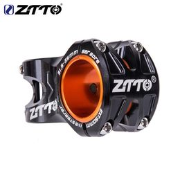 ZTTO VTT 50mm Tige CNC 35mm 318mm Guidon Vélo Ultraléger 0 Degré Montée Durable DH AM Enduro 286mm Pivot VTT 240113