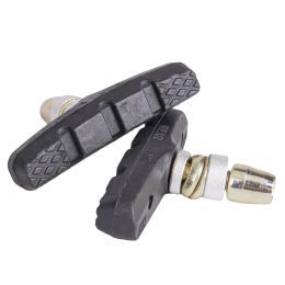 ZTTO MTB Biciclismo V Totas de freno Zapatos de freno Permanencia de 65 mm Bloques de montaña Bike Durable Brazo Caucho para V-Brake 1 par