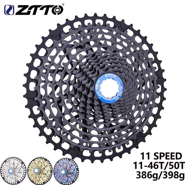 ZTTO Bike MTB 11 Velocidad de casete Ultralight 11s 11t Rainbow K7 11V T Sprocket 11s 50t Sistema Hg Freewheel Hg para GX X1 NX M8000 231221