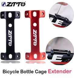 ZTTO MTB Dubbelkoppige Fiets Bidonhouder Extender Ultralight Aluminium Mountain Racefiets Frame Water Bekerhouder Expander9586550