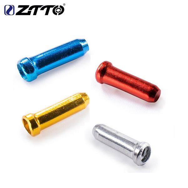 ZTTO MTB Bike Bike Inner Wire End Taps 50 PPCS Cabellado de palanca